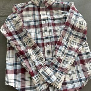 Boy's long-sleeved button-down shirt